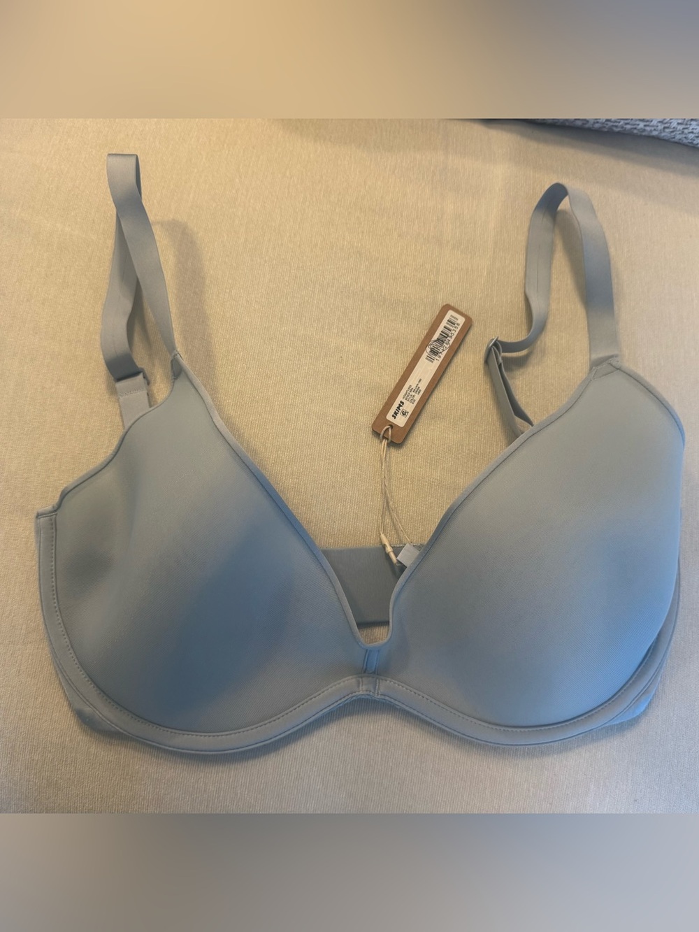 SKIMS | Weightless Scoop Bra | 34DD | Denim